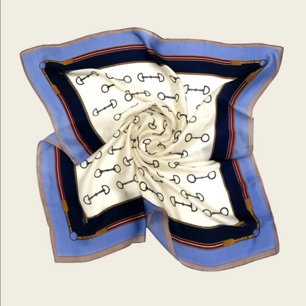 Silky Bandanna scarf - Picture 2 of 3